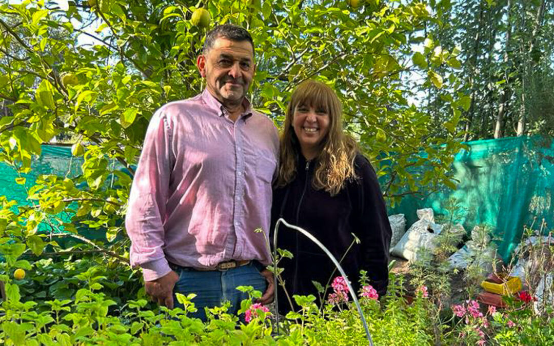 Lorena Barrera y Hernán Lizana